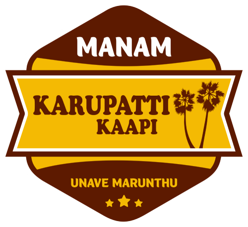 Manam karupatti kaapi logo